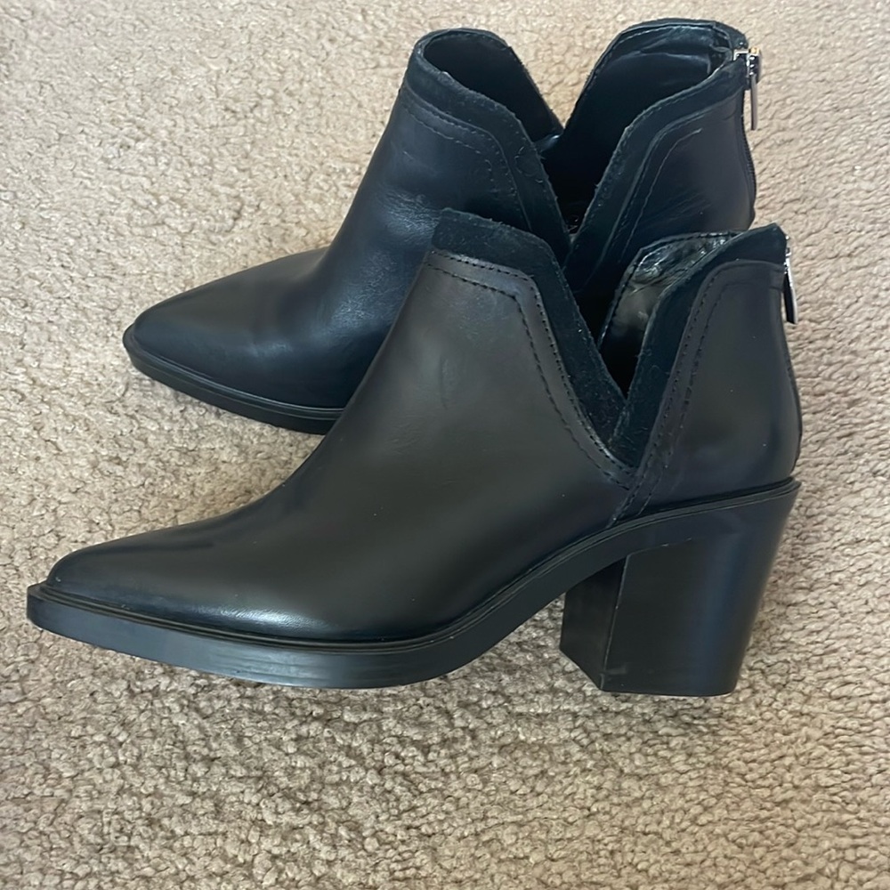 Vince camuto pointed toe booties